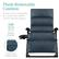 Plush Removable Cushion
A plush cushion secured by four straps adds reliable comfort and easy upkeep
Machine Washable
Secured Top Cushion Pocket