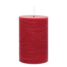BreeBe - FIA Wick Pillar Candle (Set of 2) - Red