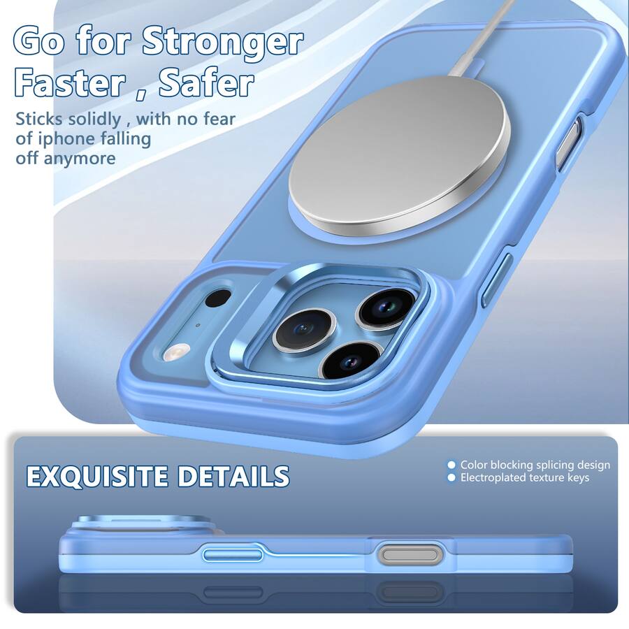 Torras Camera Lens Protector UUCOVER Magnetic Case for Apple iPhone 17 Pro Max,Shockproof TPU+PC ...