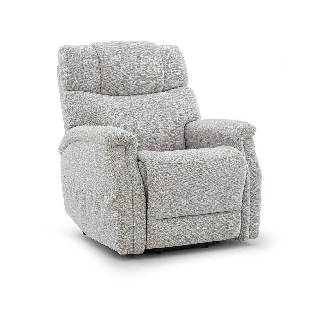 Alt View 8. Heartland Furniture - Power Recliner – Lift Chair With Electric Power, Supportive Design, Light Grey - Light Grey.