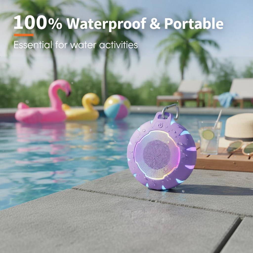 100% Waterproof & Portable  
Essential for water activities
