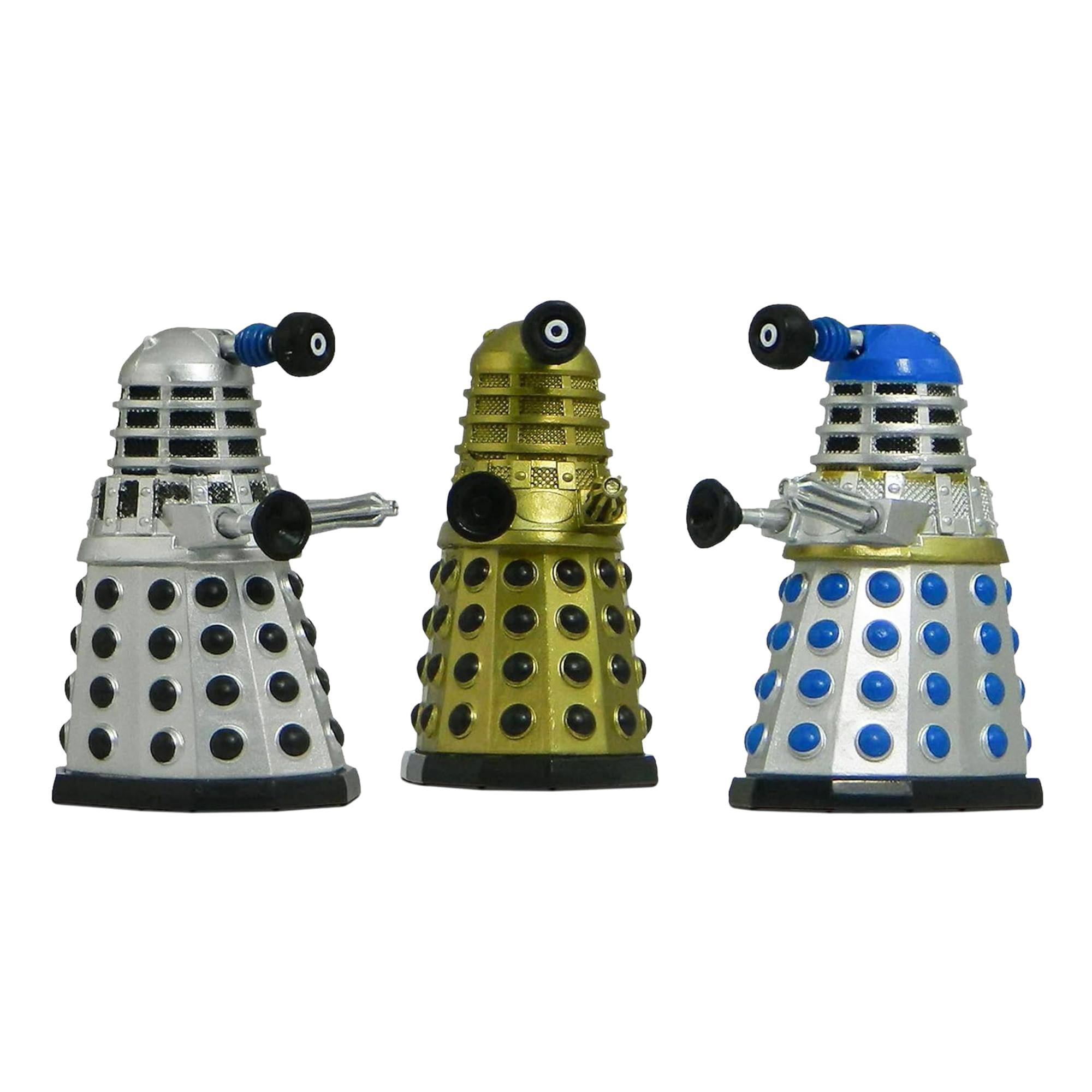 Alt View 10. Heathside Trading - Doctor Who Daleks of Skaro Bobble Figure 6 Pack - Multi-Color.