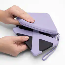 Strapsicle - Hand Straps and Clutch Bundle for Kindle Paperwhite & Kobo Aura - Lilac