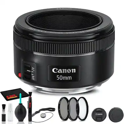 Canon 50mm f/1.8 s0mm EF Lens
AFI - MF
Canon 50mm
AFI | MF
Canon