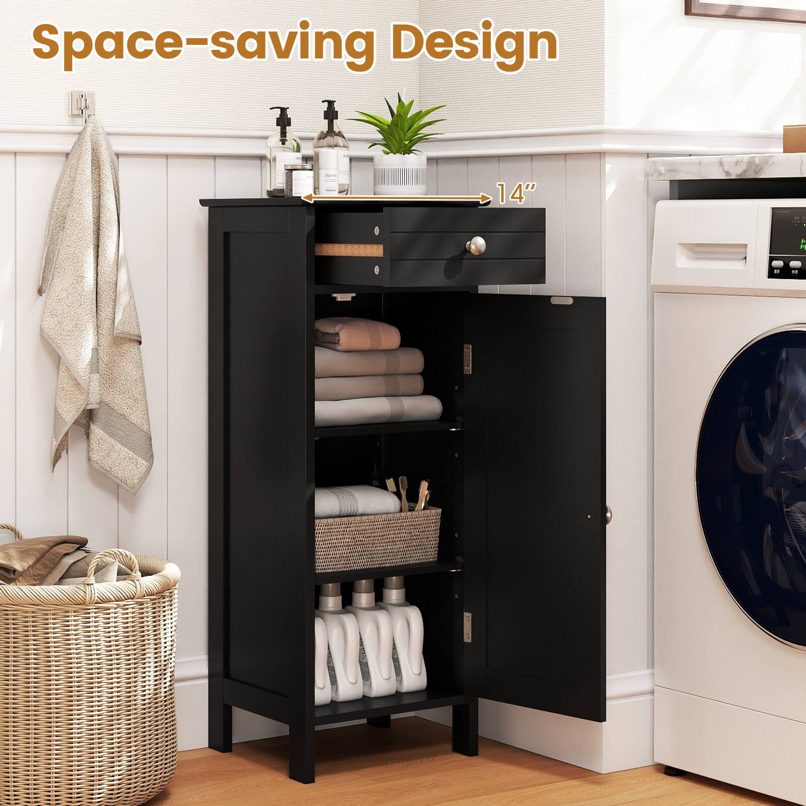 Space-saving Design 14"