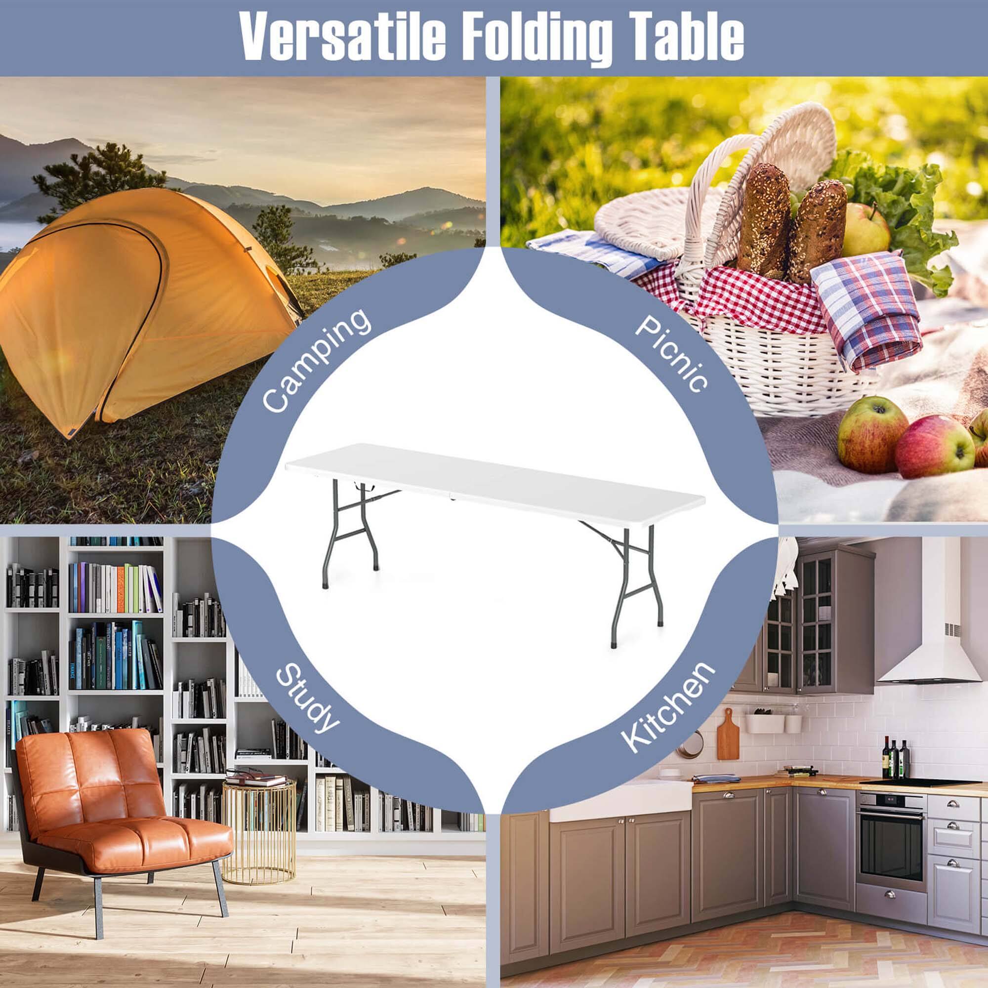 Versatile Folding Table

- Camping
- Picnic
- Study
- Kitchen
