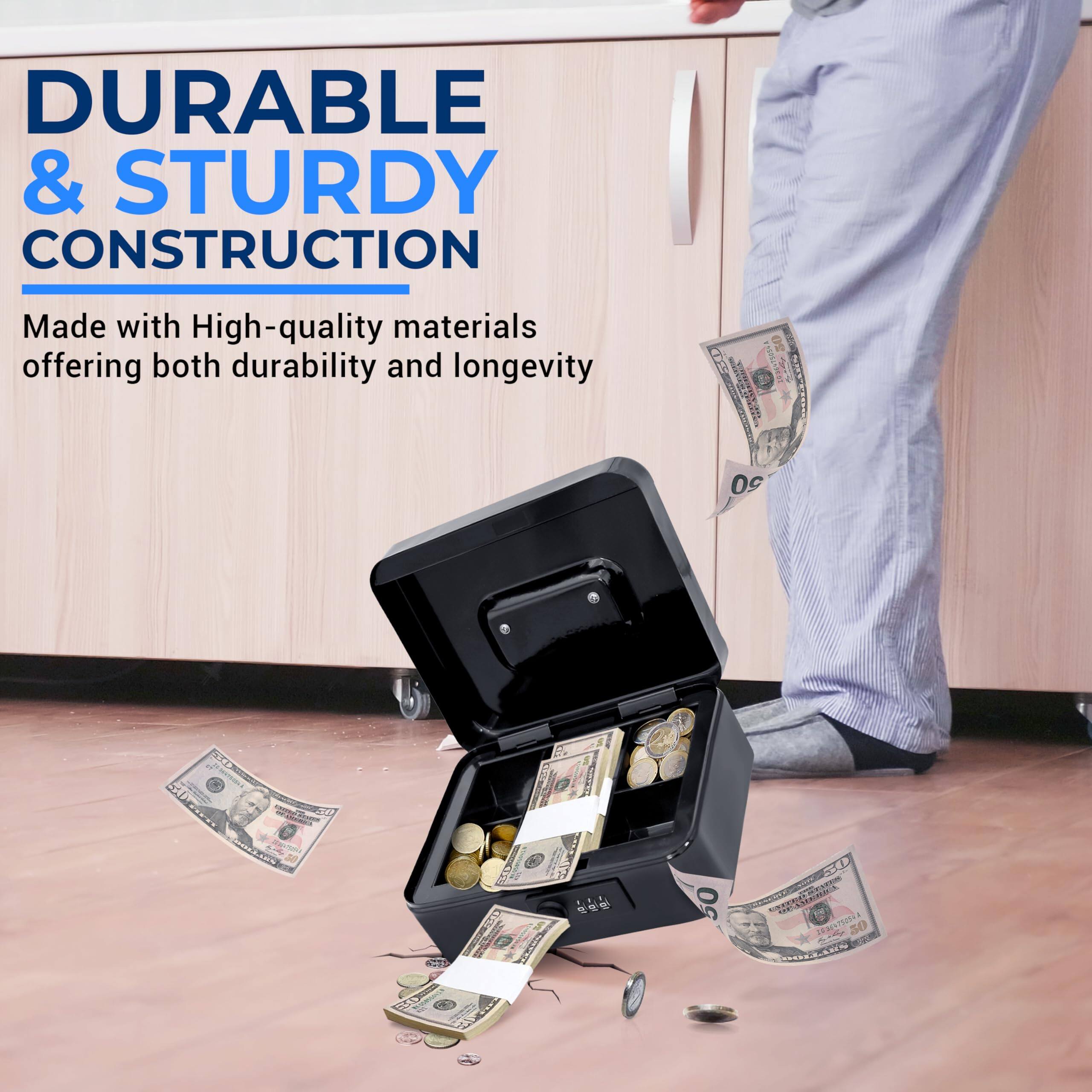 DURABLE & STURDY CONSTRUCTION  
Made with High-quality materials offering both durability and longevity