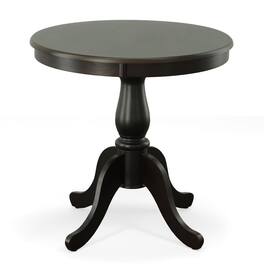 Carolina Chair & Table - Fairview 30" Round Pedestal Dining Table - Espresso - Brown