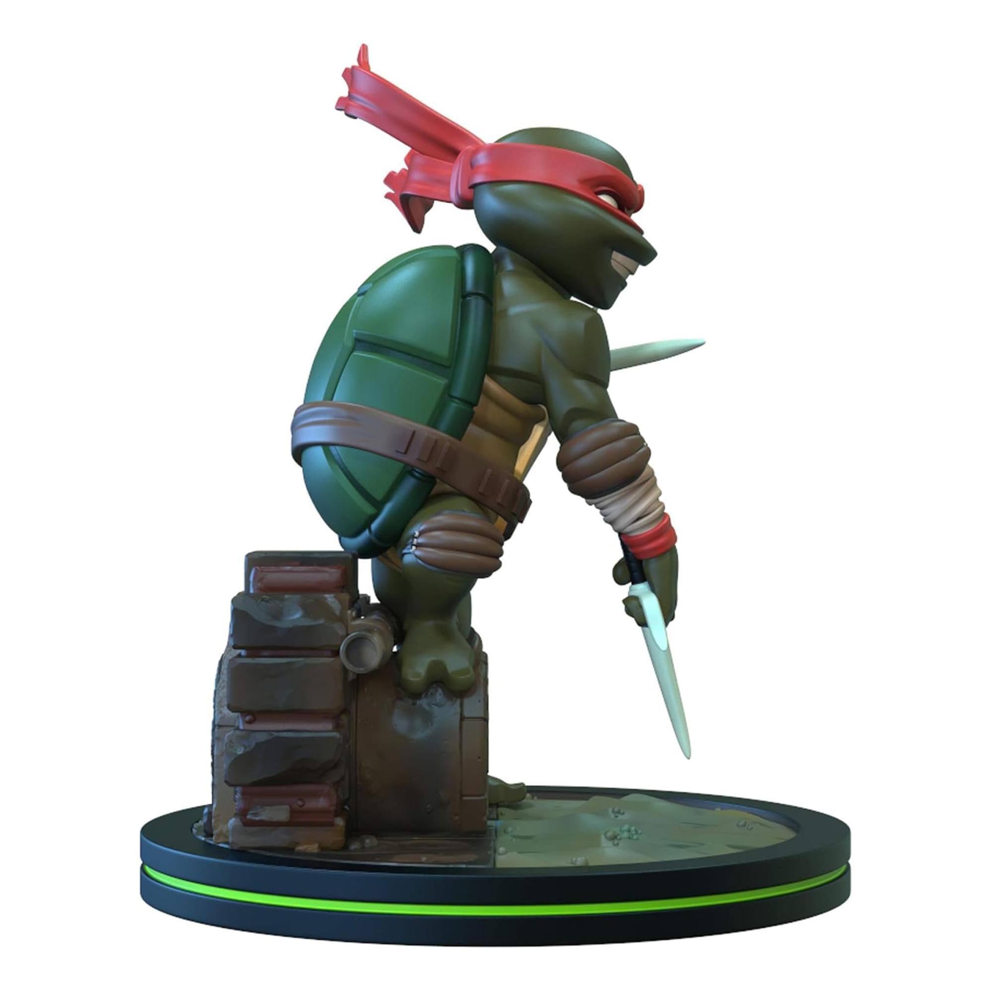 Alt View 10. Quantum Mechanix - Teenage Mutant Ninja Turtles Q-FIG Vinyl Figure | Raphael - Multi-Colored.
