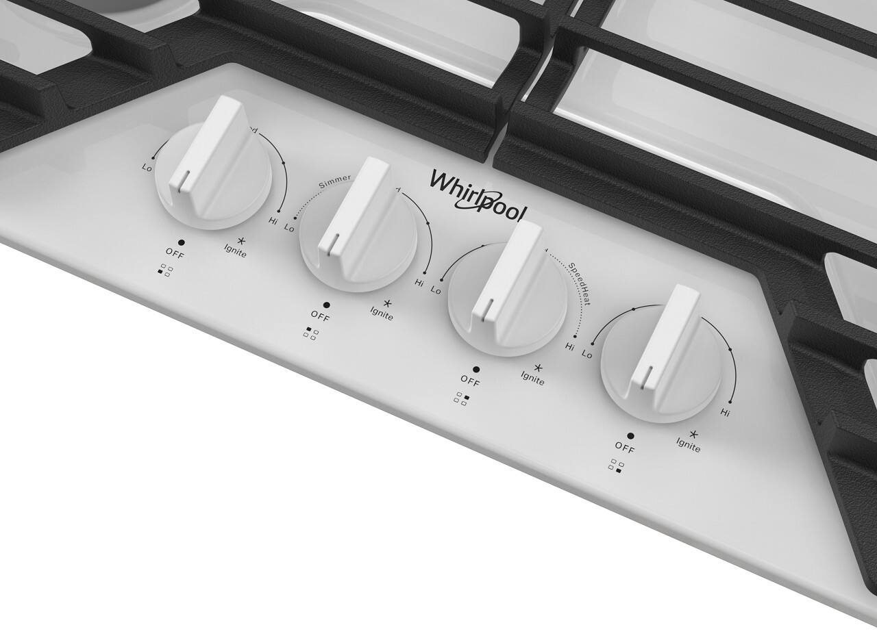 Lo OFF D: * Ignite Hi Lo Simmer + Whirlpool Hi SpeedHeat Lo OFF Ignite OFF * Ignite Hi Lo OFF * Ignite Hi