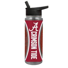 Great American Products - Alabama Crimson Tide 24oz. Jr. Thirst Game Ball Hydration Bottle - Brown
