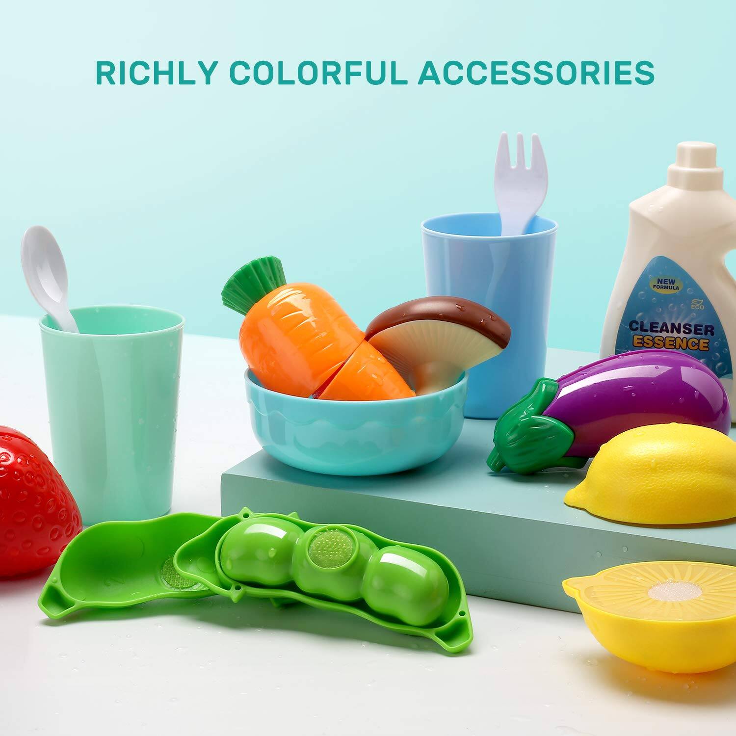 RICHLY COLORFUL ACCESSORIES

NEW FORMULA

ECO CLEANSER ESSENCE
