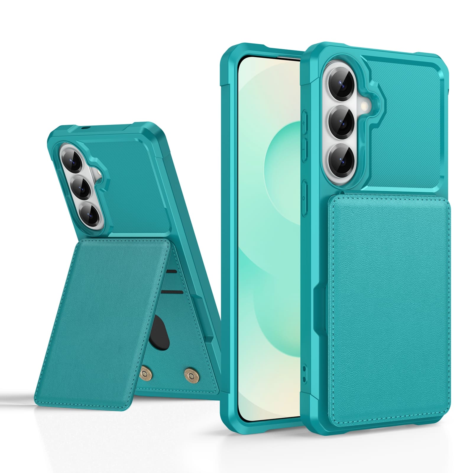 UUCOVER - Magnetic Wallet Back Case for Samsung Galaxy A37 5G,Shockproof PU Leather+TPU Card Slots Case Stand Cover - Green price history on PriceWatchPro