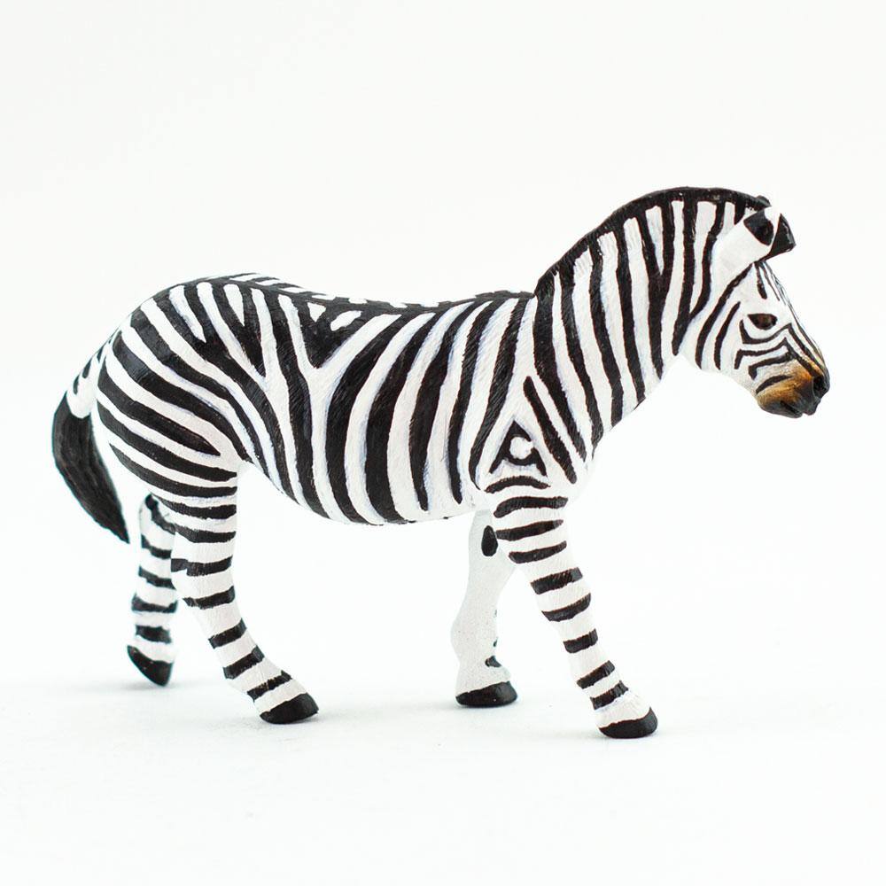 Alt View 2. Safari Ltd. - Plains Zebra Toy Figurine.