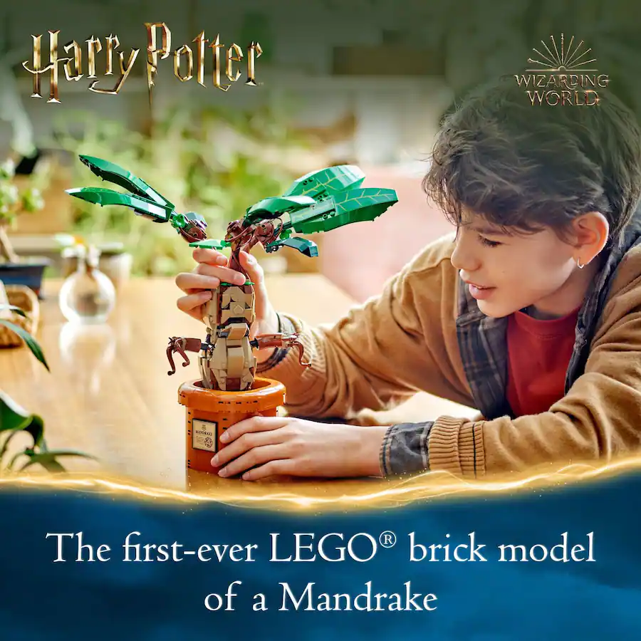 LEGO Harry Potter Mandrake Magical Plant Toy 76433 6470530 Best Buy lego-harry-potter-mandrake-magical-plant-toy-76433-6470530-best-buy