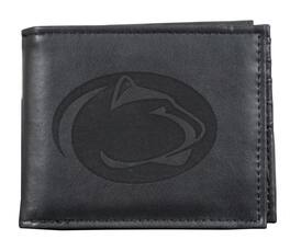 Rico Industries - Penn State NCAA Nittany Lions Laser Engraved Black Billfold Wallet - Multi