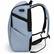 Left. Swissdigital Design - LAMONE L LED TSA-Friendly Water-Resistant Backpack With USB Charging Port RFID Protection and Fits Up to 16″ Laptop - Light Blue.