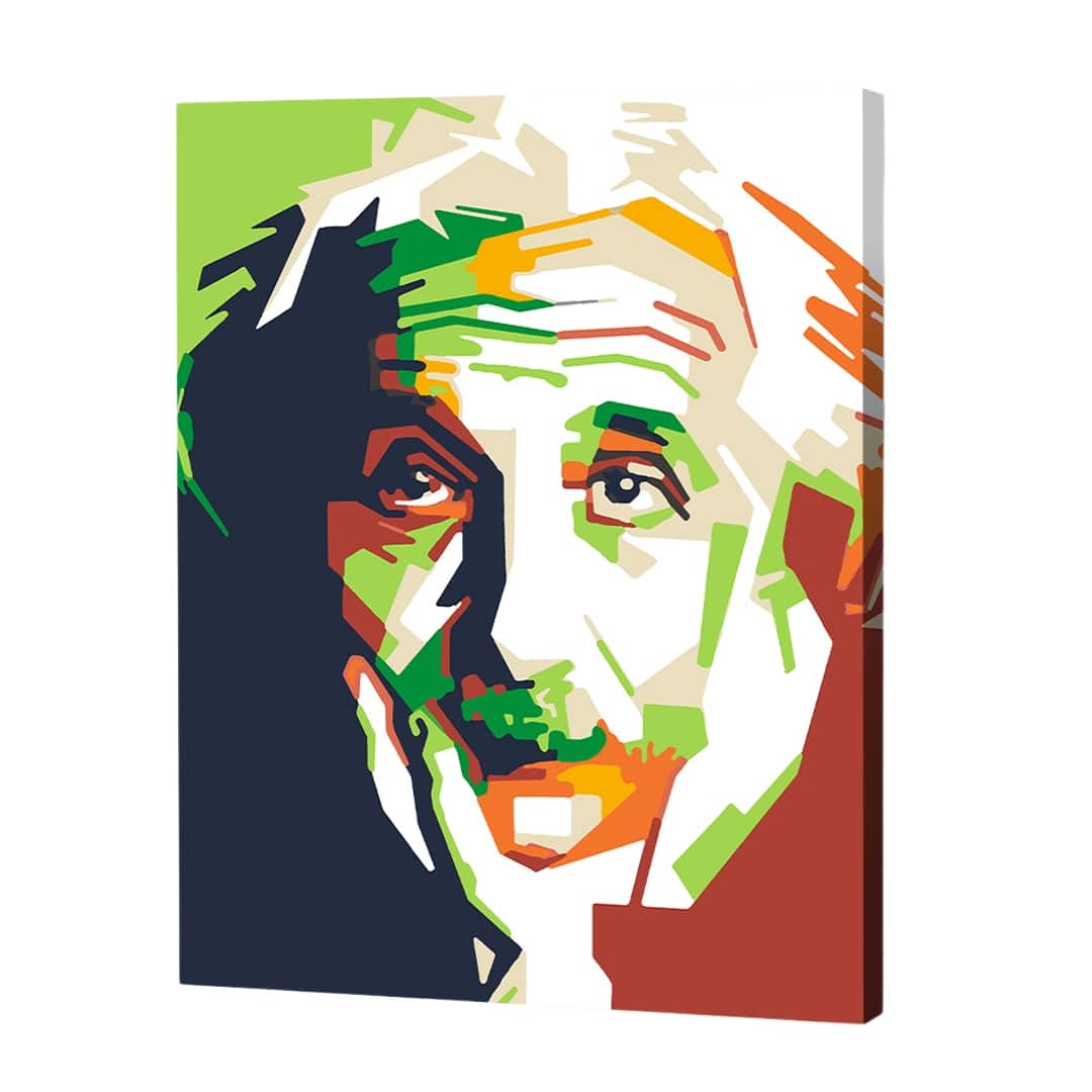 Artwille - Paint By Number Kit Albert Einstein