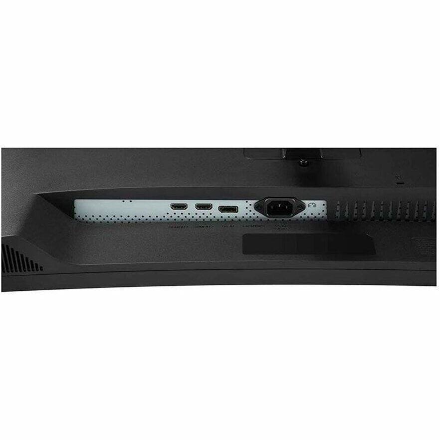 Alt View 3. LG - LG 34BQ60QC-B 34" Class Curved Screen LCD Monitor - 21:9 - Textured Black - 34" Viewable - In-plane Switching (IPS) - Black.
