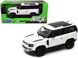 2020 Land Rover Defender "NEX Models" 1/26 Diecast Model Car by Welly - Cream White
