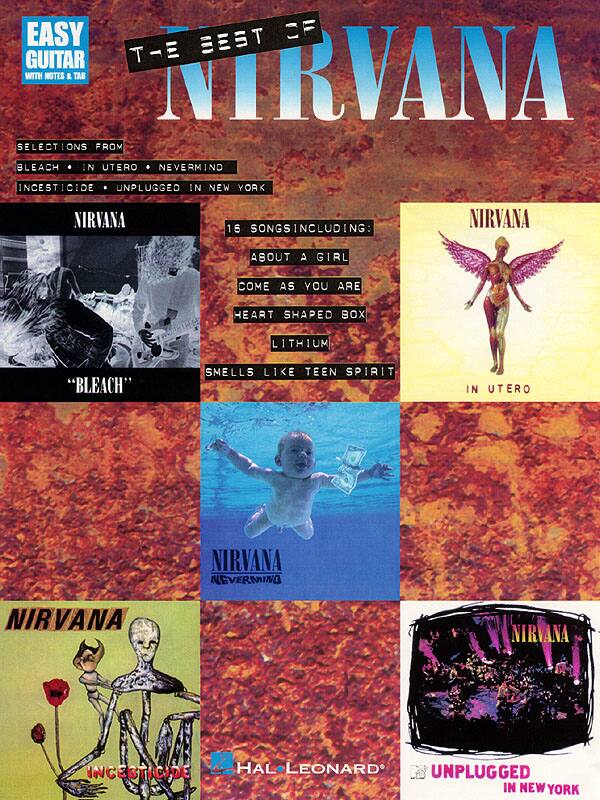Hal Leonard - Best of Nirvana Easy Guitar TAB Book – Guitar Tab Songbook with 16 Songs price history on PriceWatchPro