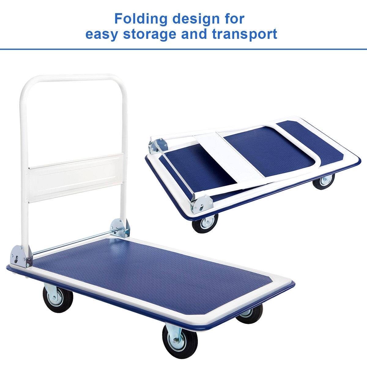 Folding design for easy storage and transport