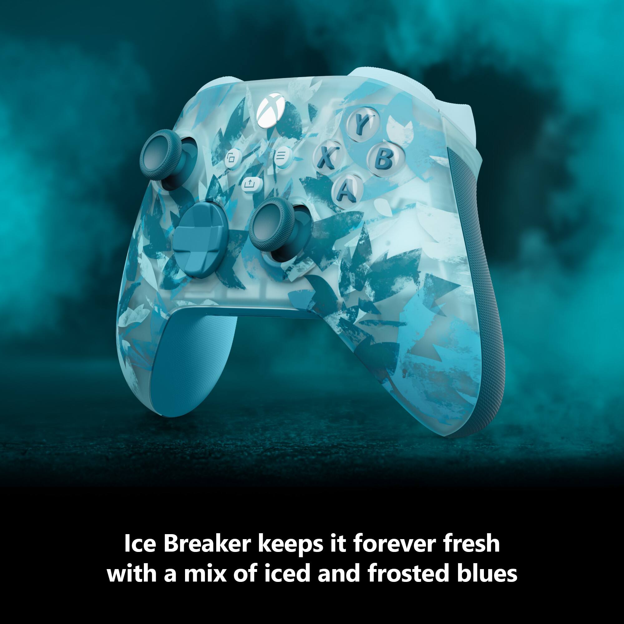 Ice Breaker keeps it forever fresh with a mix of iced and frosted blues