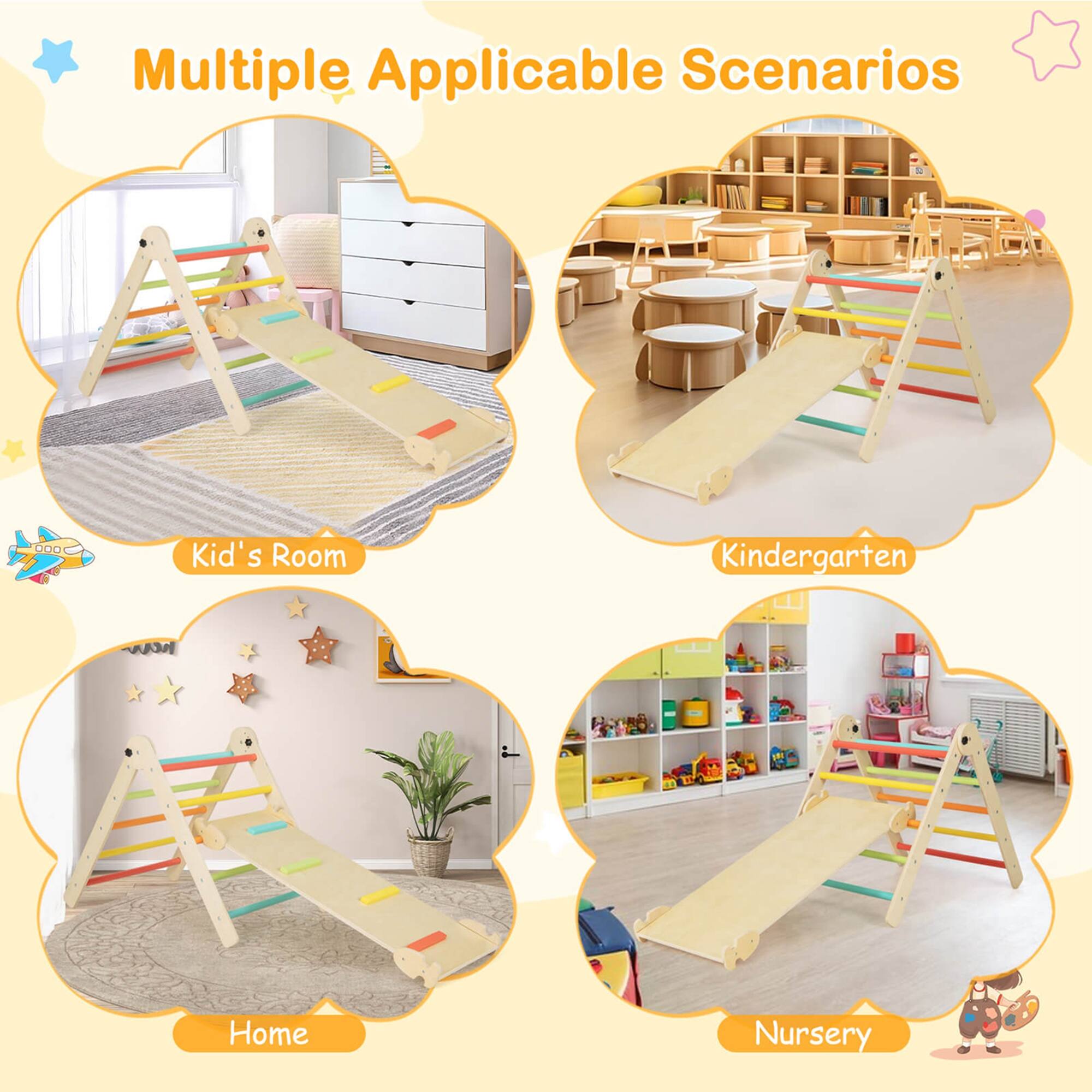 Multiple Applicable Scenarios
Kid's Room
Kindergarten
Home
Nursery