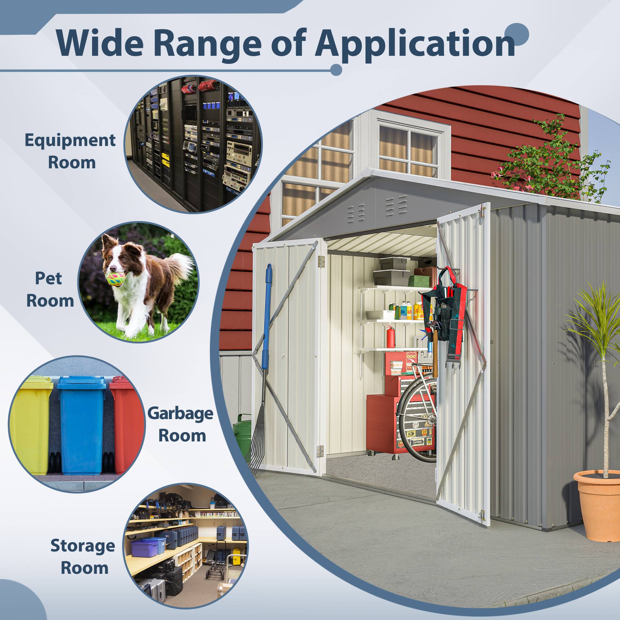 Wide Range of Application

- Equipment Room
- Pet Room
- Garbage Room
- Storage Room