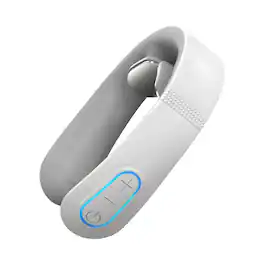 Cluzine - Neck Massager with Low-Frequency Pulse, Rechargeable, for Office & Travel Use