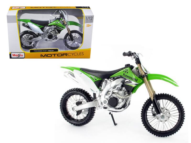 Maito  
MOTORCYCLES  
Kawasaki KX-450F  
1/12  
3+