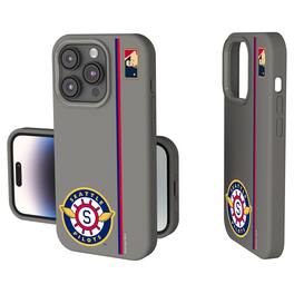 Keyscaper - Cooperstown Teams - Seattle Mariners - Seattle Pilots Cooperstown Collection iPhone Soft Touch Case - 14 - Gray