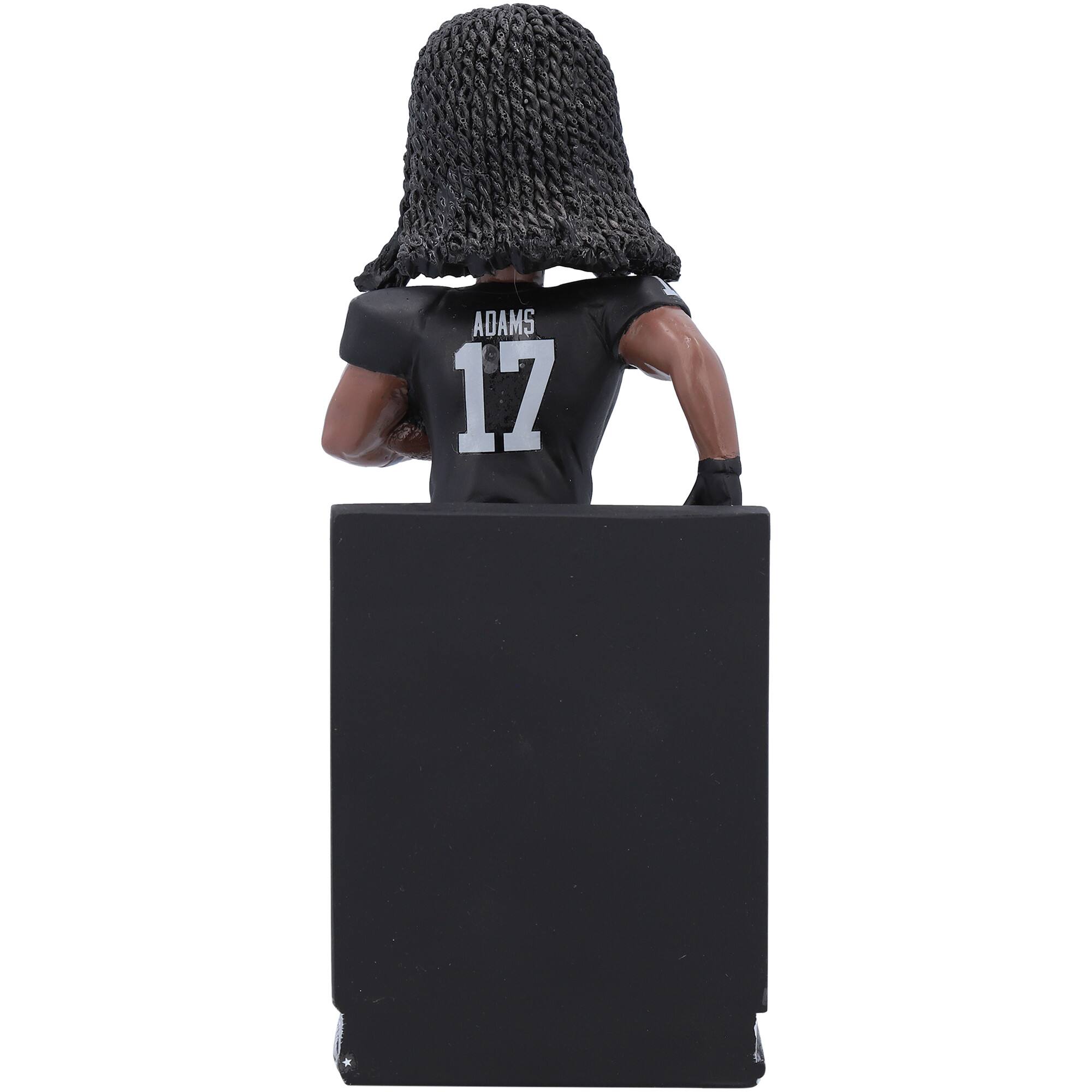 Alt View 1. FOCO - Davante Adams Las Vegas Raiders Light Up Back Plate Bobblehead - Multicolor.