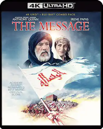 Front. The Message (aka Mohammad, Messenger of God) - 4K Blu-Ray.