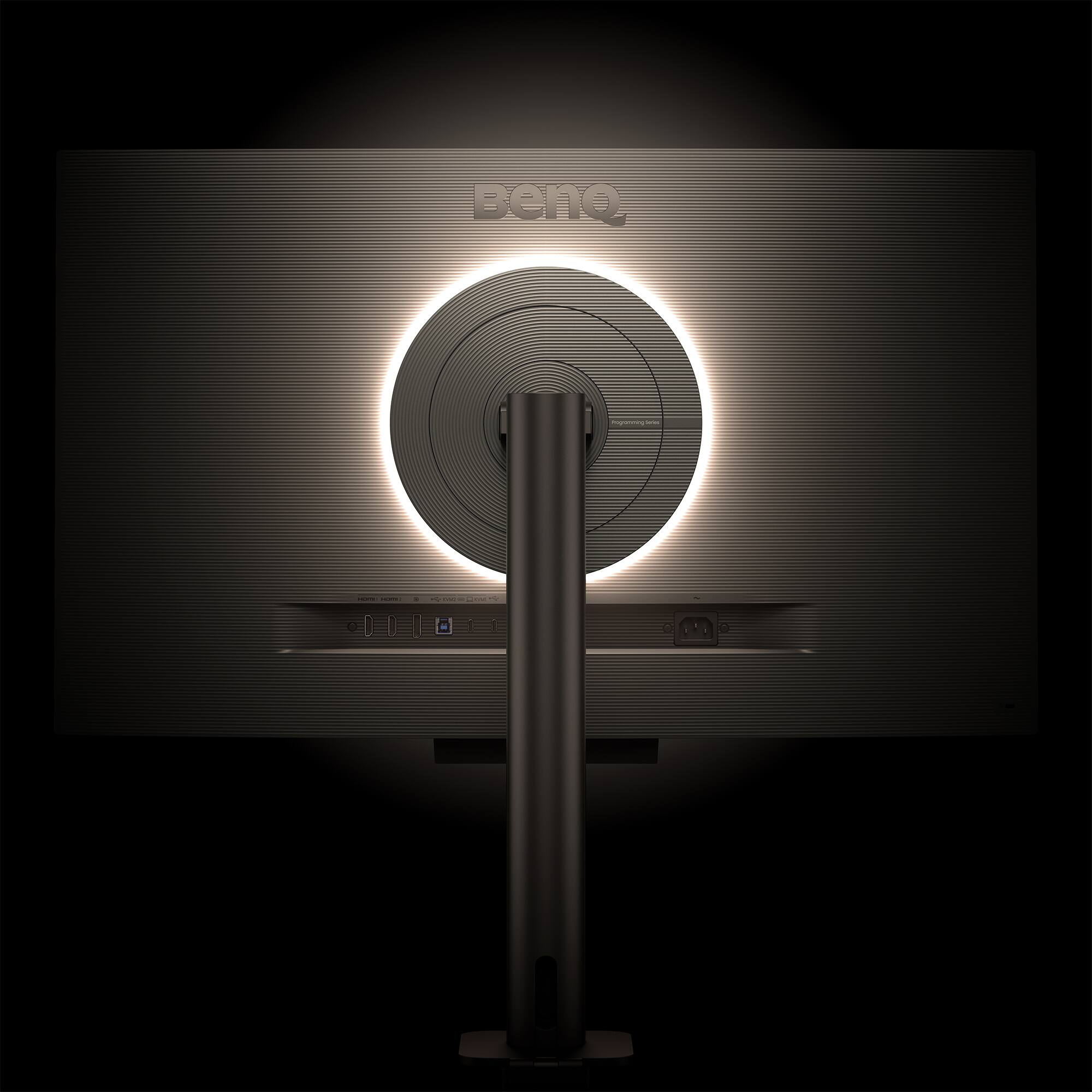 Alt View 13. BenQ - BenQ RD320UA 31.5" IPS LED 4K Programming Monitor with MoonHalo Backlight and Flexible Arm (HDMI/DP/USB-C 90W) - Black.