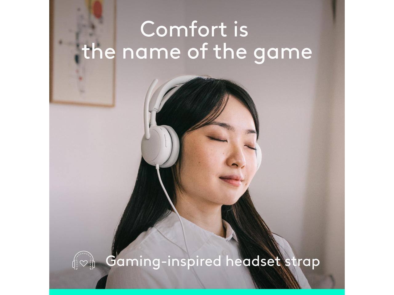 Comfort is the name of the game

Gaming-inspired headset strap