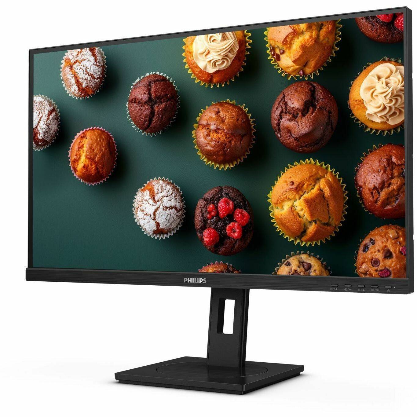 Alt View 4. Philips - PHILIPS 27B1U3900 - 27 inch Monitor, LED, 4K UHD, USB-C (90W), HDMIx2, DP, EPEAT, 4 Year Manufacturer Warranty - 27" - Black.
