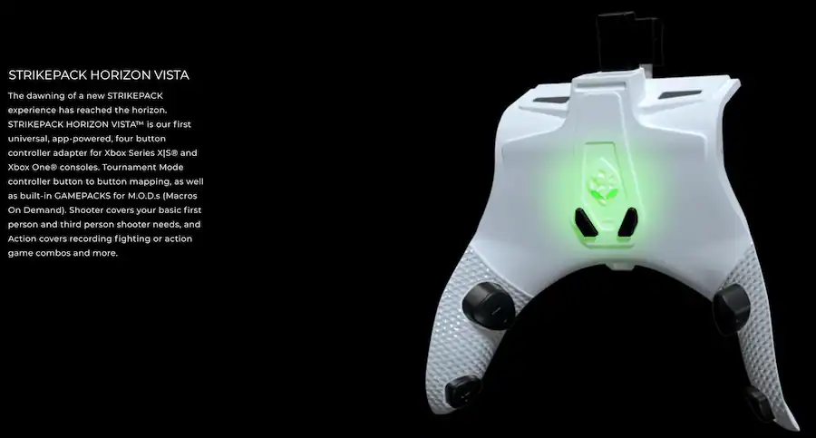 Collective Minds Strike Pack Horizon Vista Back Button adapter