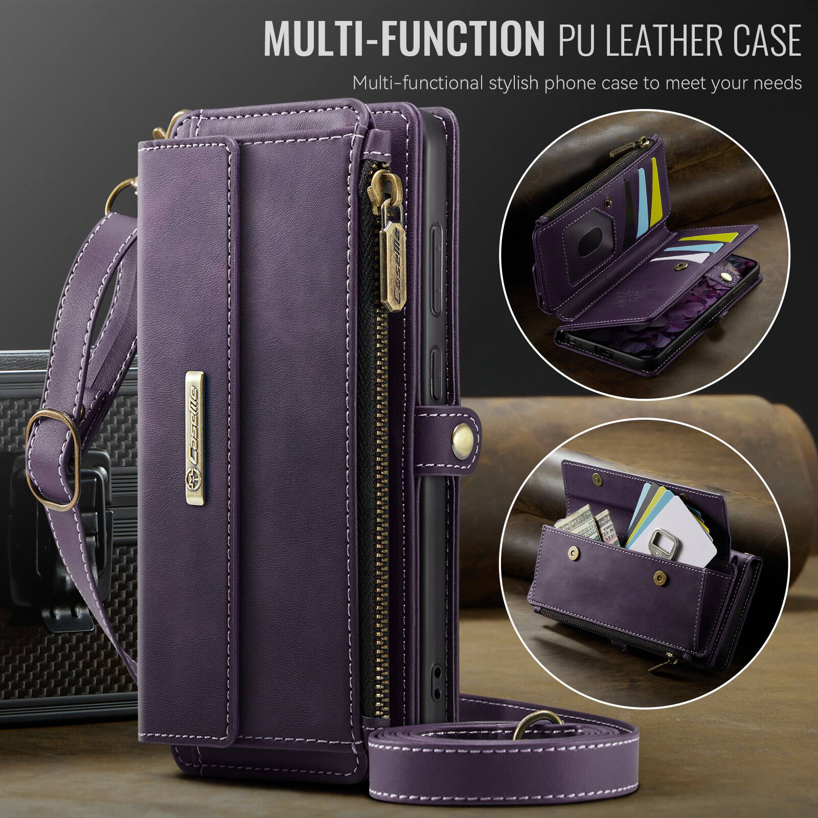 MULTI-FUNCTION PU LEATHER CASE

Multi-functional stylish phone case to meet your needs
