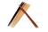 Angle. Heim Concept - Heim Concept 5 Pair Organic Traditional Hardwood Japanese Reusable Chopsticks - Brown.