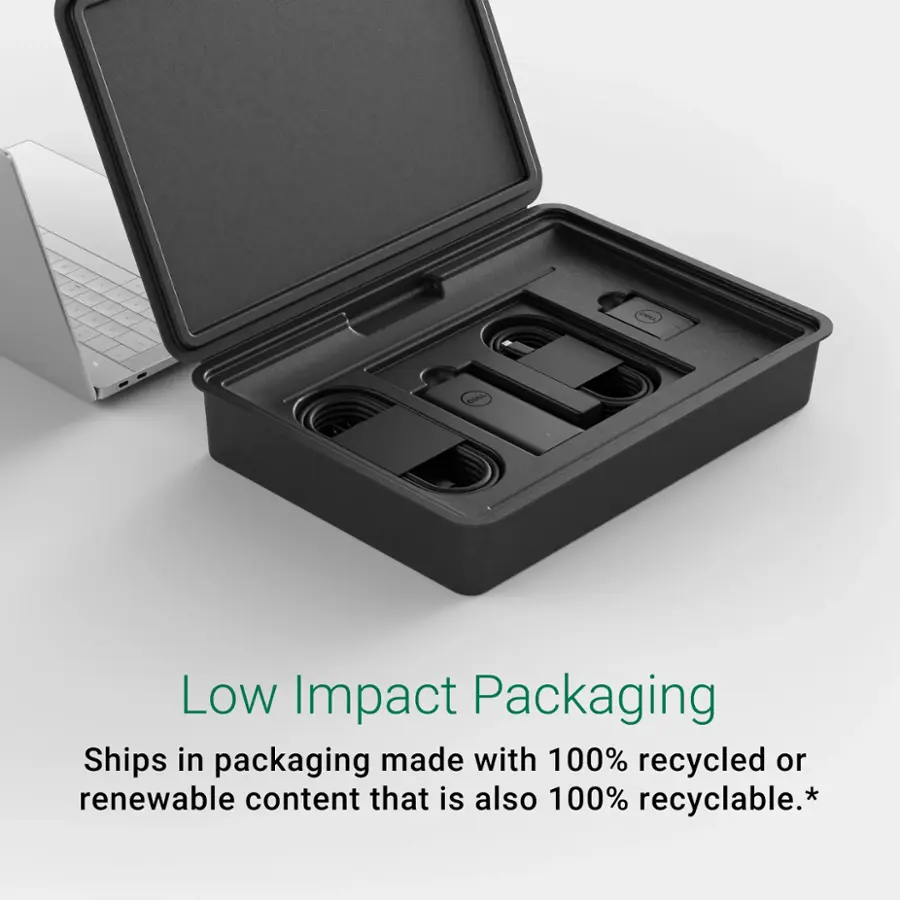 *C4 TANO Low Impact Packaging ships in packaging made with 100% recycled or renewable content that is also 100% recyclable.