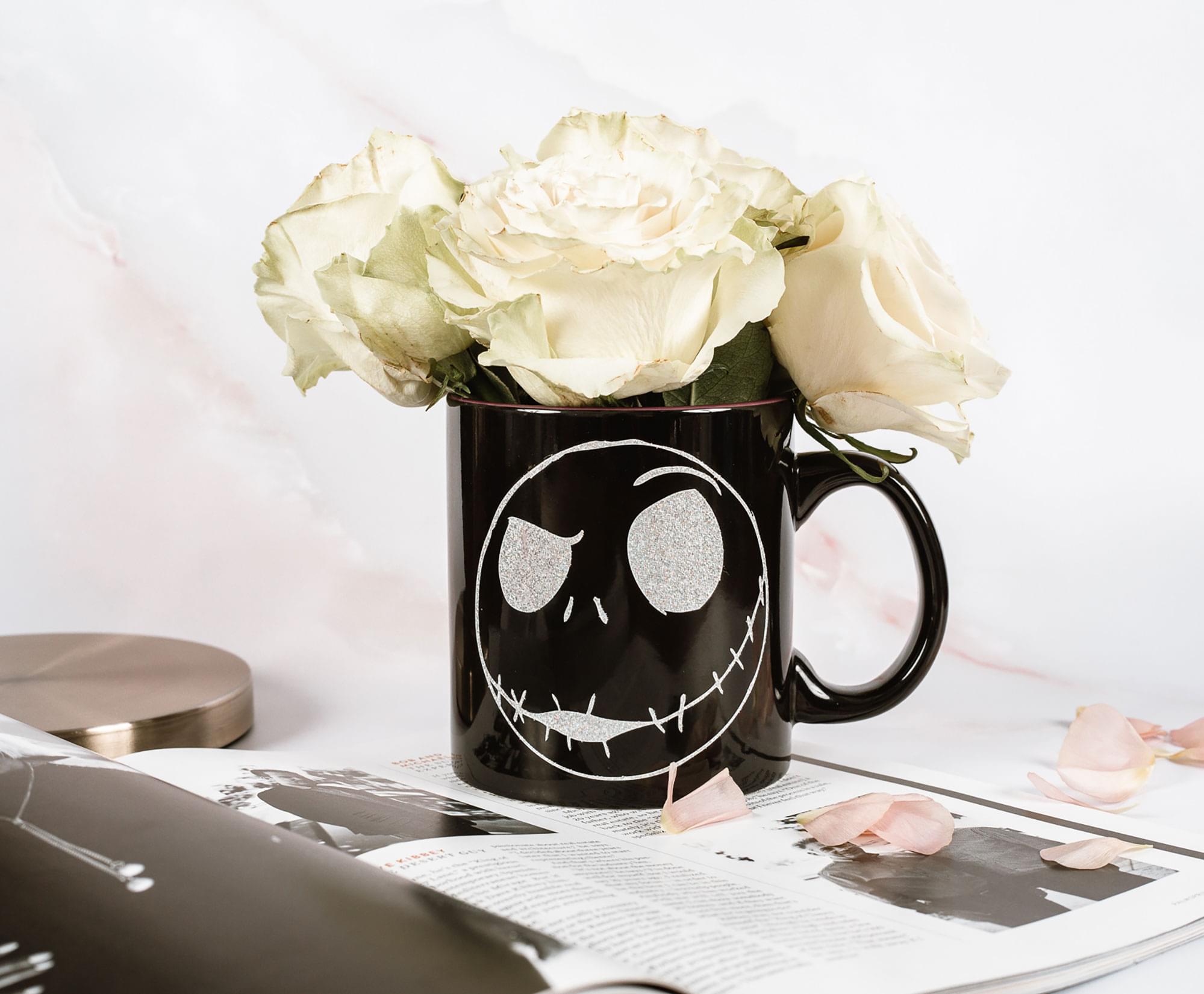 Alt View 3. Disney - The Nightmare Before Christmas Jack Skellington Ceramic Mug | Holds 20 Ounces - Black.
