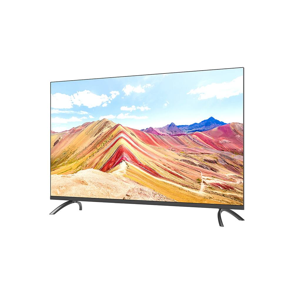Left. Sansui - 43" Class VAUG Series UHD LED 4K Google Smart TV - Black.