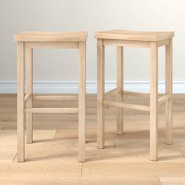 Grain & Grove - Stool Bar Height (30in) - 2 pack - Blonde