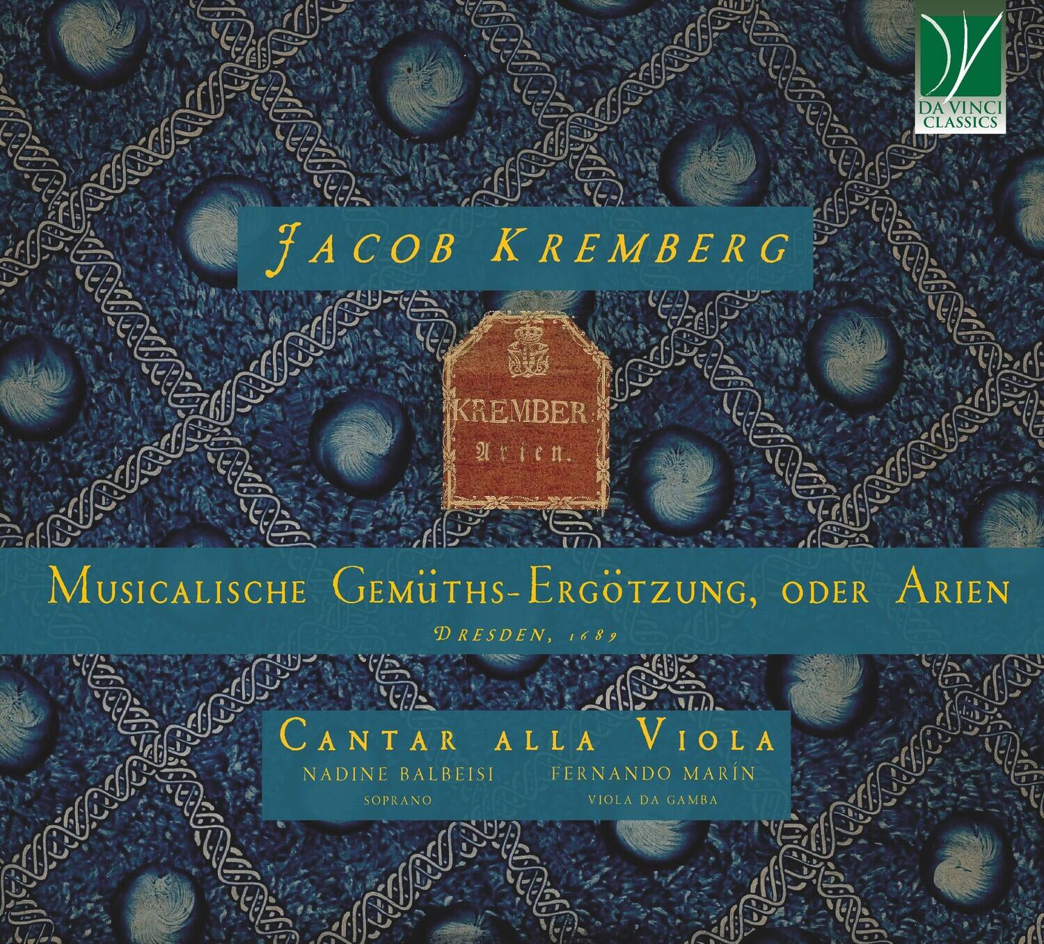 Viola,Cantar Alla / Balbeisi,Nadine - Jacob Kremberg: Musicalische Gemuths-ergotzung Oder Arien - COMPACT DISCS [CD] price history on PriceWatchPro