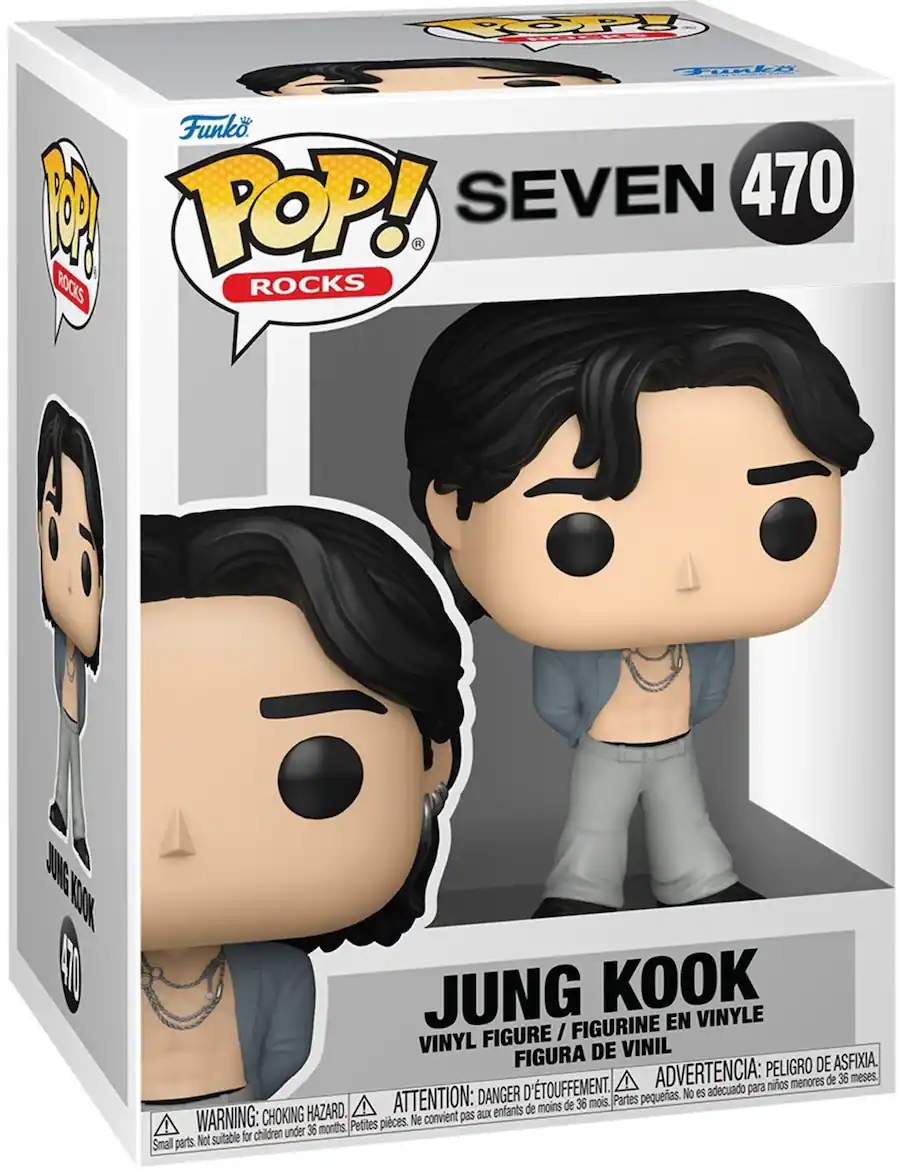 Jung Kook (Bts) Funko POP! Rocks: Seven Jung Kook Collectibles