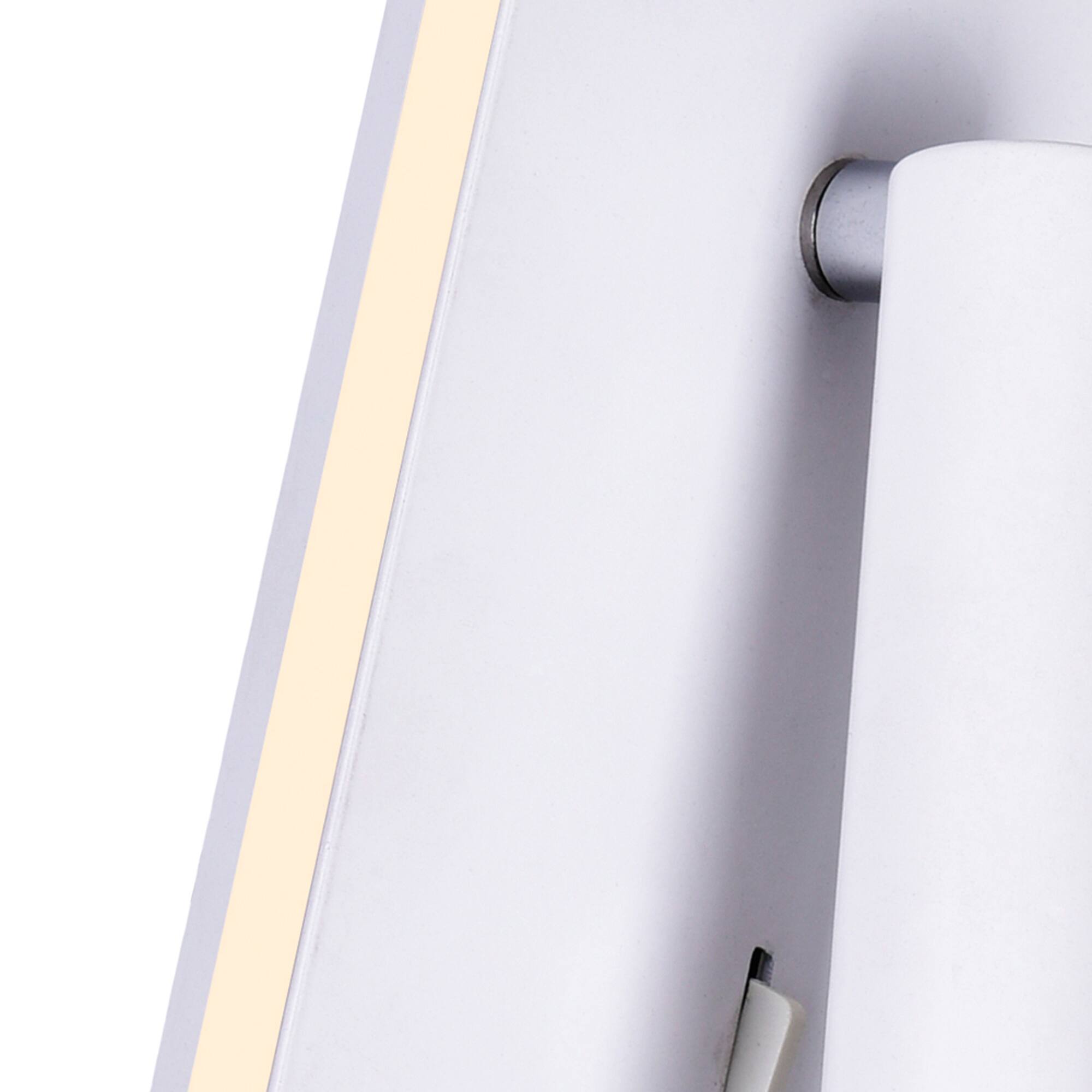 Left. CWI Lighting - Private I LED Sconce With Matte White Finish - Matte White.