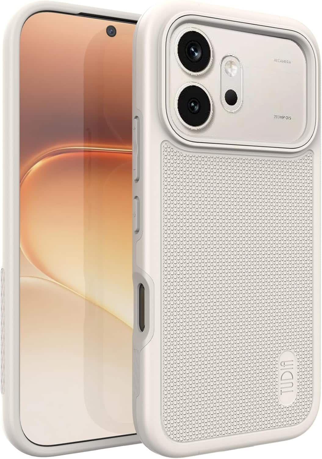 TUDIA - MergeGrip for Honor 600 Case & Honor 600 Pro Case (2026) – Rugged Dual-Layer Protective Phone Case - Beige price history on PriceWatchPro