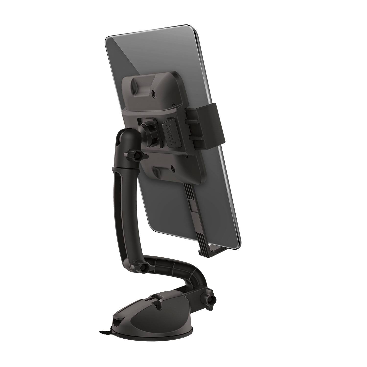 Left. Bracketron - HD Tablet Dock Portable Dash and Window Mount for most Tablets - Black.