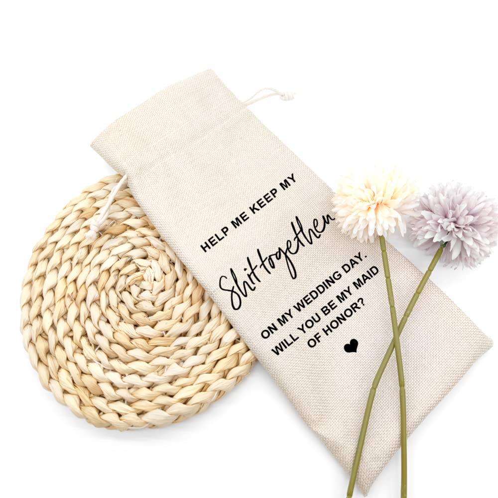 Sure, here is the corrected and grouped text:

---

**HELP ME KEEP MY**

**Shit Together**

**ON MY WEDDING DAY.**

**WILL YOU BE MY MAID OF HONOR?**

---